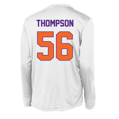 Clemson - NCAA Football : Champ Thompson - Activewear Long Sleeve T-Shirt