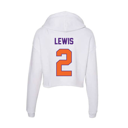 Clemson - NCAA Football : Shelton Lewis - Women's Crop Fleece Hoodie-1