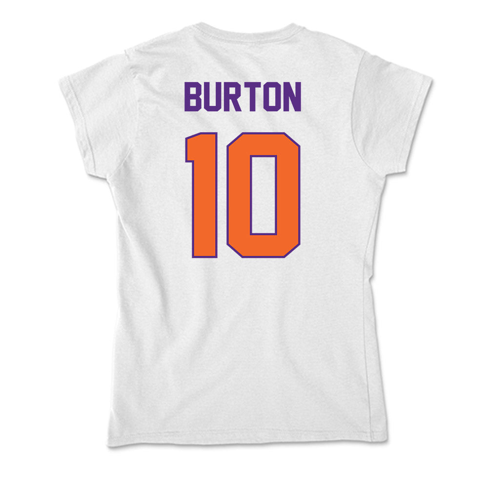 Clemson - NCAA Softball : Riley Burton - Soft Style Women’s T-Shirt-1