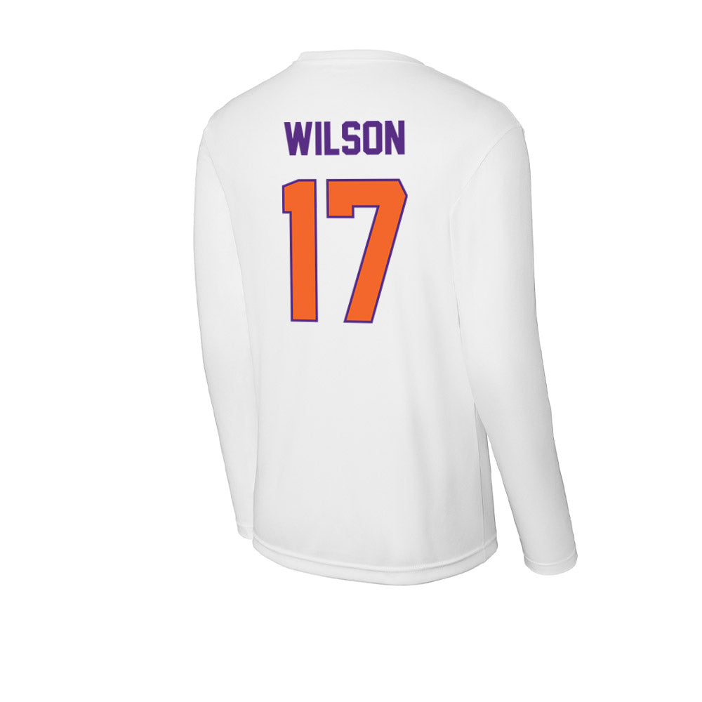 Clemson - NCAA Softball : Ava Wilson - Activewear Long Sleeve T-Shirt-1