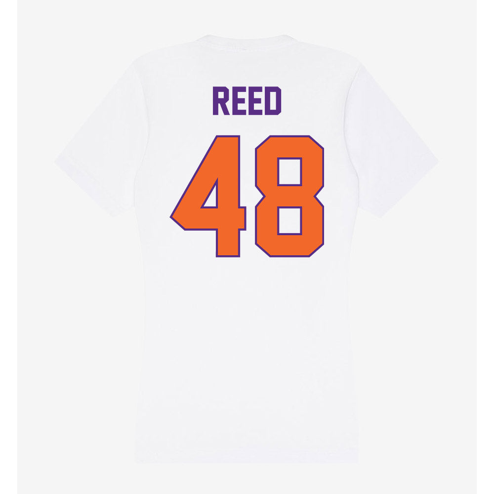 Clemson - NCAA Football : Charlie Reed - Women's V-Neck T-Shirt-1