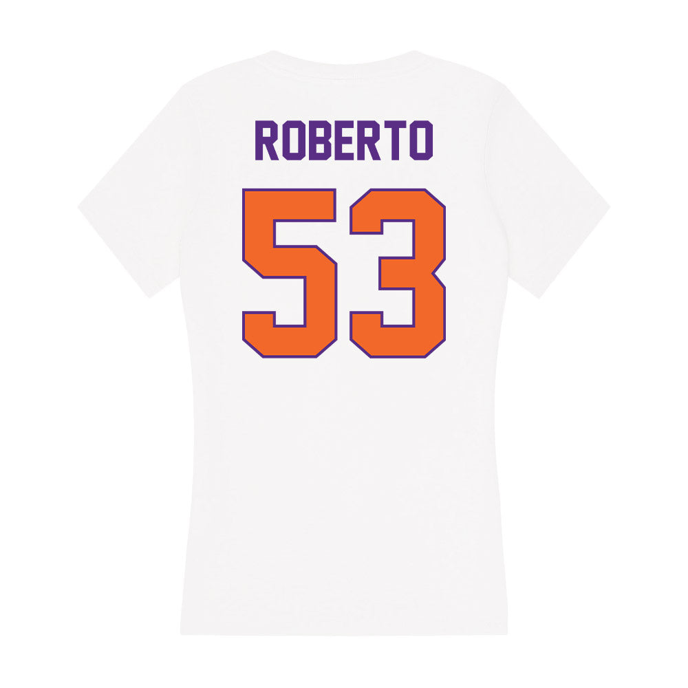 Clemson - NCAA Football : Joseph Roberto - Women's V-Neck T-Shirt-1