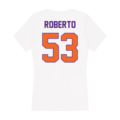 Clemson - NCAA Football : Joseph Roberto - Women's V-Neck T-Shirt-1