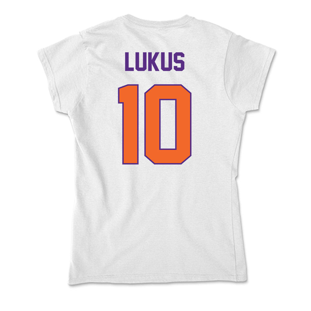 Clemson - NCAA Football : Jeadyn Lukus - Soft Style Women’s T-Shirt-1