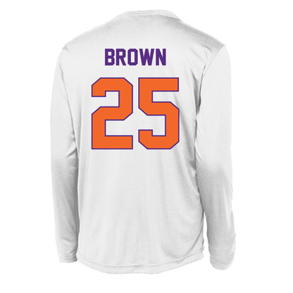 Clemson - NCAA Baseball : Luke Brown - Activewear Long Sleeve T-Shirt