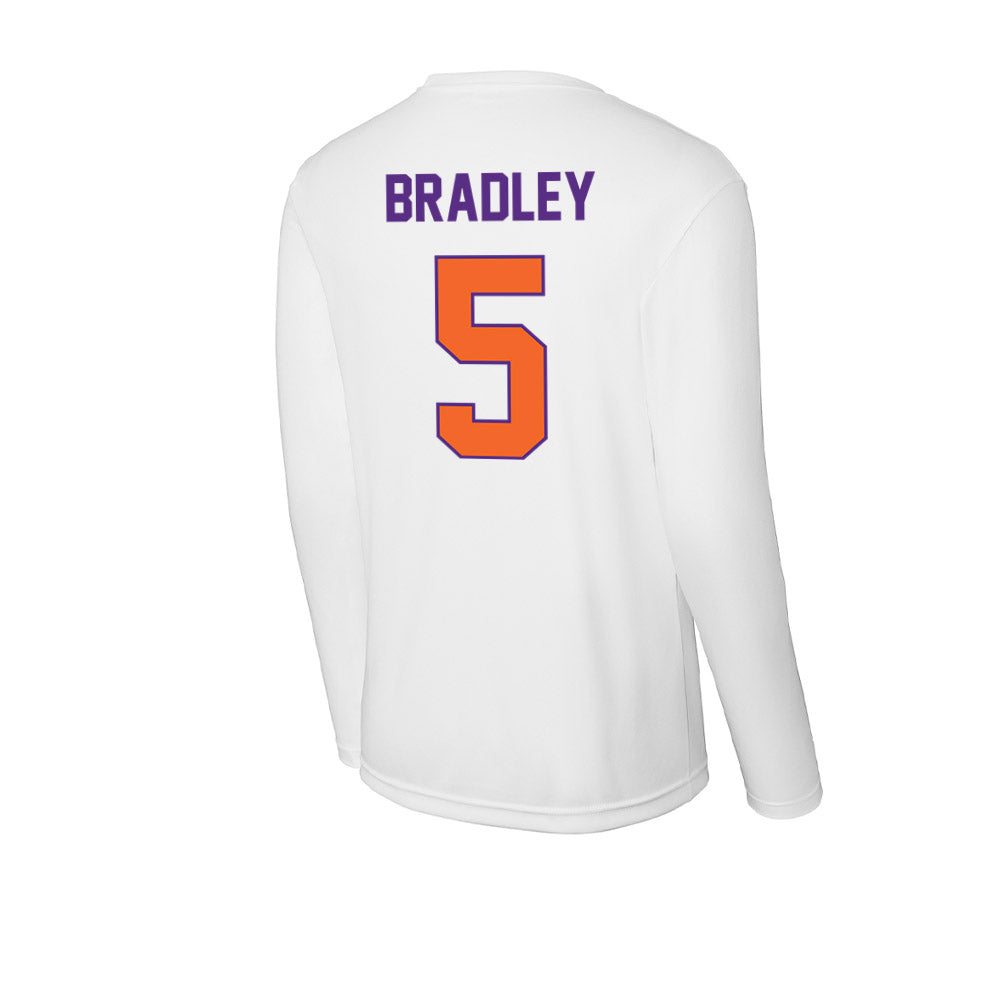 Clemson - NCAA Football : Brock Bradley - Activewear Long Sleeve T-Shirt-1