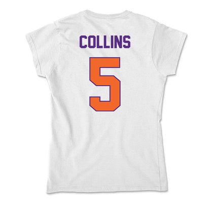 Clemson - NCAA Softball : Marian Collins - Soft Style Women’s T-Shirt-1