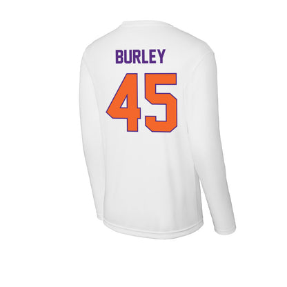 Clemson - NCAA Football : Vic Burley - Activewear Long Sleeve T-Shirt-1