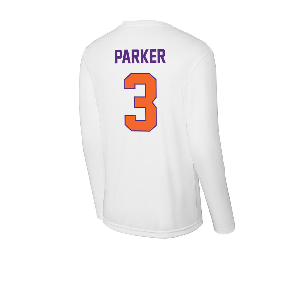 Clemson - NCAA Football : T.J. Parker - Activewear Long Sleeve T-Shirt-1