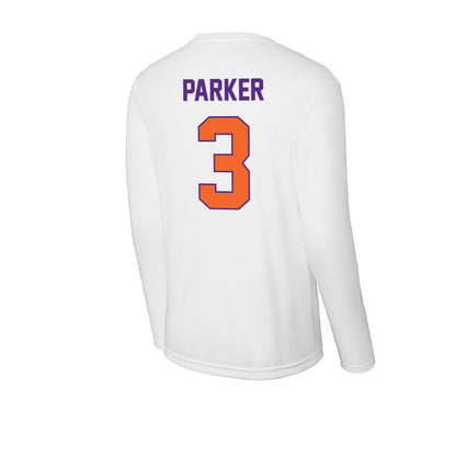 Clemson - NCAA Football : T.J. Parker - Activewear Long Sleeve T-Shirt-1