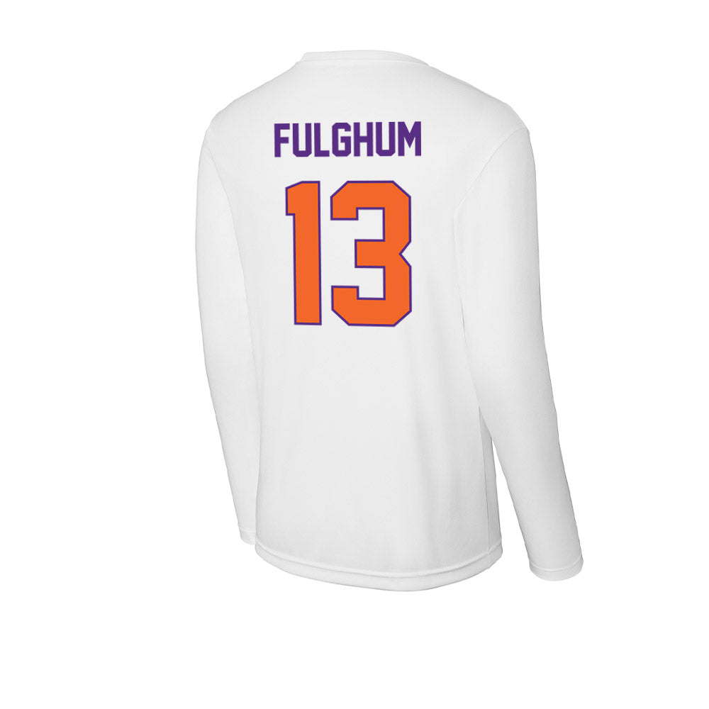 Clemson - NCAA Football : Parker Fulghum - Activewear Long Sleeve T-Shirt-1