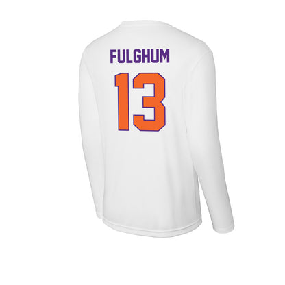 Clemson - NCAA Football : Parker Fulghum - Activewear Long Sleeve T-Shirt-1