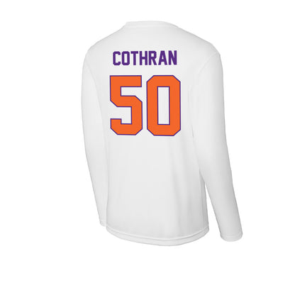 Clemson - NCAA Football : Fletcher Cothran - Activewear Long Sleeve T-Shirt-1