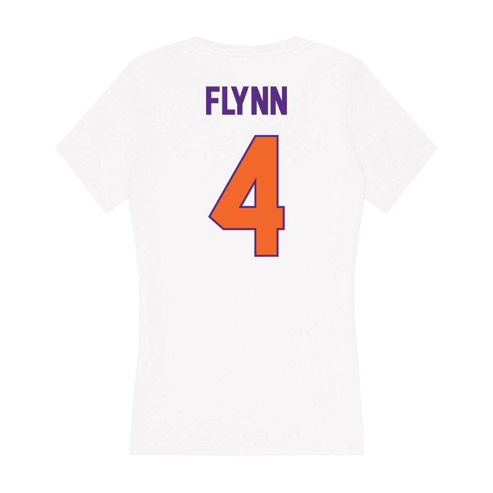 Clemson - NCAA Men's Soccer : Galen Flynn - Women's V-Neck T-Shirt-1