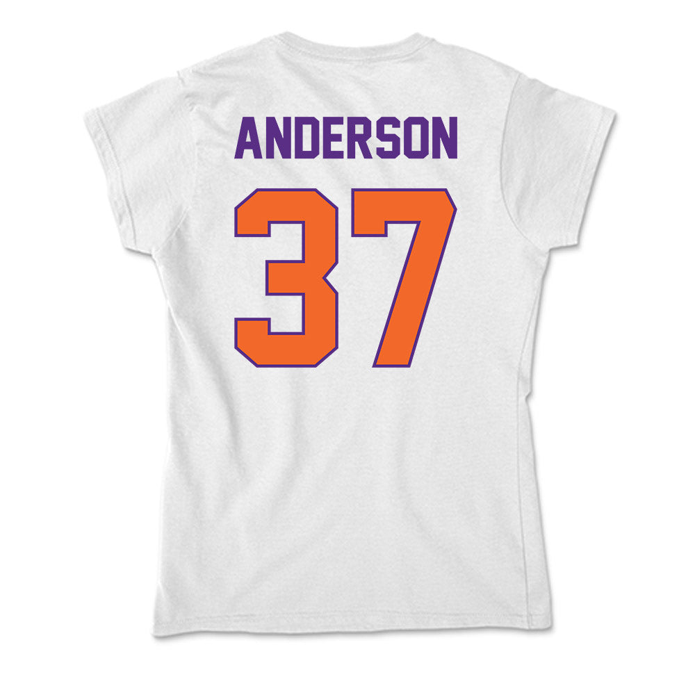 Clemson - NCAA Football : Logan Anderson - Soft Style Women’s T-Shirt-1