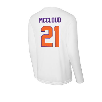 Clemson - NCAA Football : Kobe McCloud - Activewear Long Sleeve T-Shirt-1