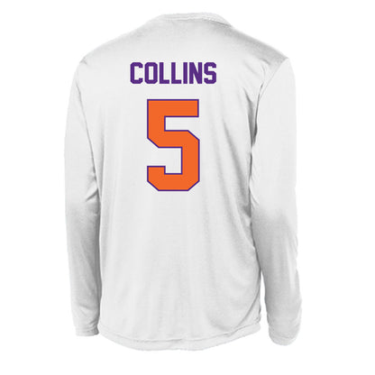 Clemson - NCAA Softball : Marian Collins - Activewear Long Sleeve T-Shirt