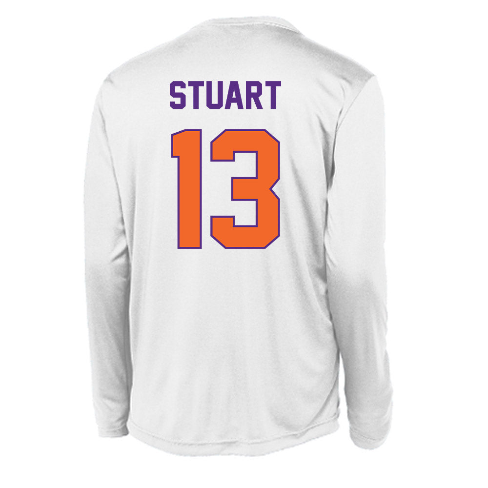 Clemson - NCAA Softball : Abi Stuart - Activewear Long Sleeve T-Shirt