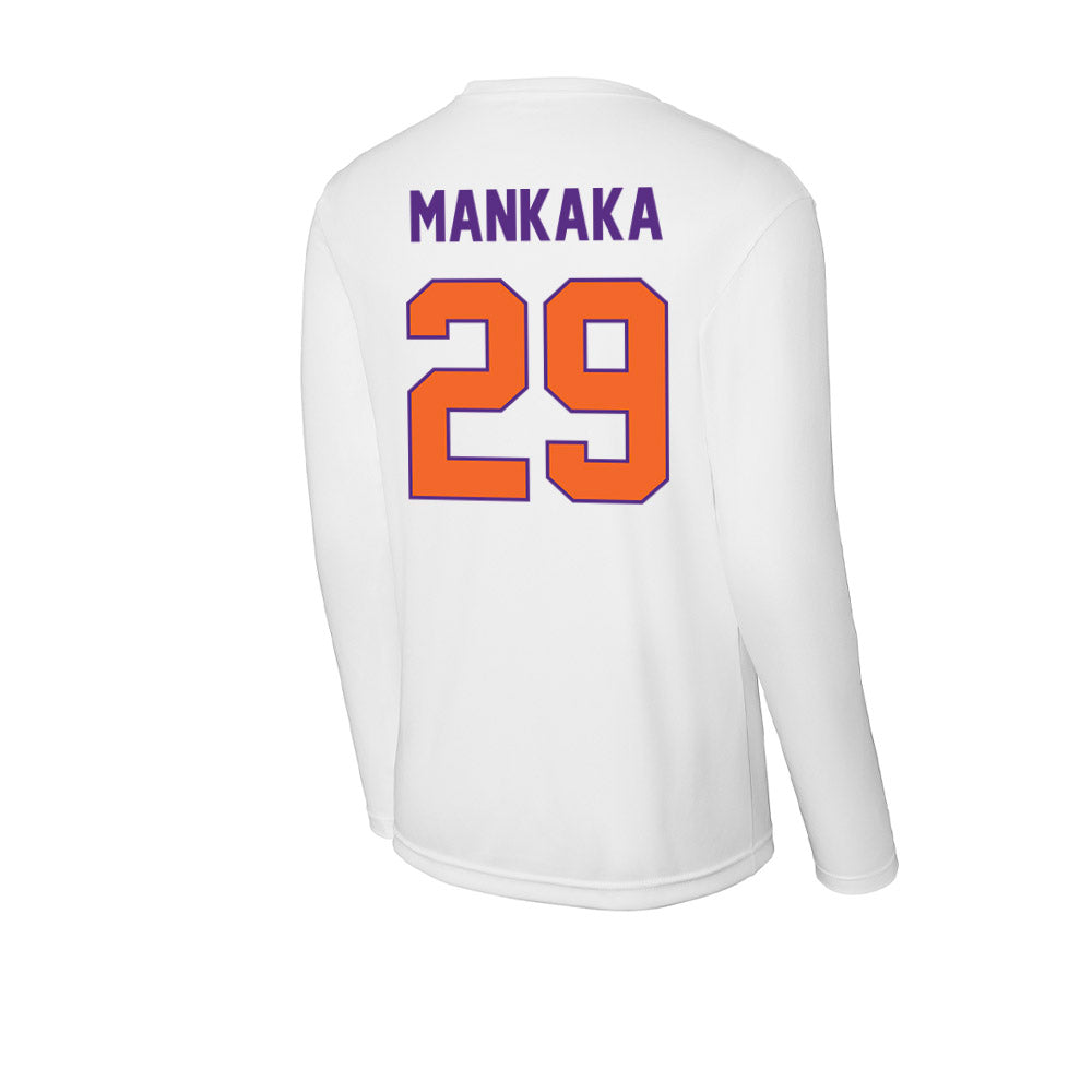 Clemson - NCAA Football : Mike Mankaka - Activewear Long Sleeve T-Shirt-1