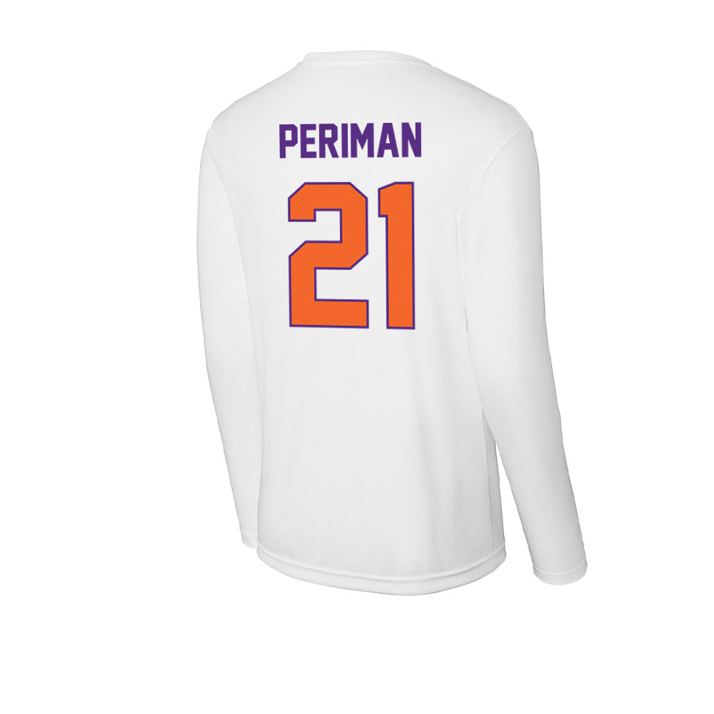 Clemson - NCAA Women's Basketball : Hadley Periman - Activewear Long Sleeve T-Shirt-1