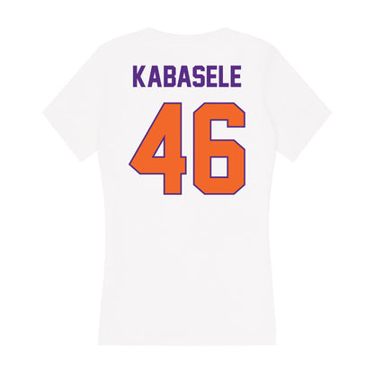 Clemson - NCAA Football : Philippe Kabasele - Women's V-Neck T-Shirt-1