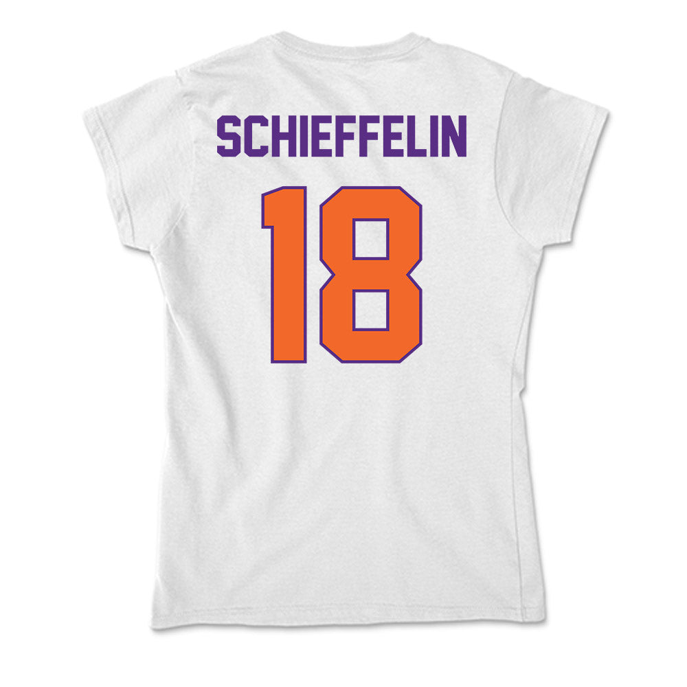 Clemson - NCAA Football : Ian Schieffelin - Soft Style Women’s T-Shirt-1