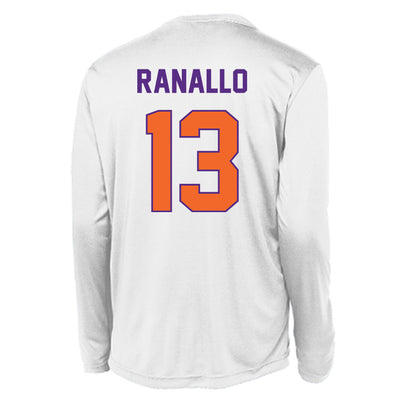 Clemson - NCAA Women's Basketball : Bella Ranallo - Activewear Long Sleeve T-Shirt