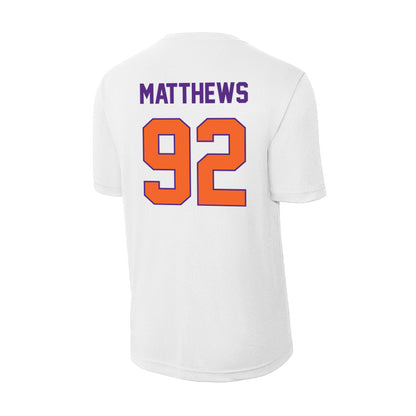 Clemson - NCAA Football : Levi Matthews - Activewear T-Shirt-1