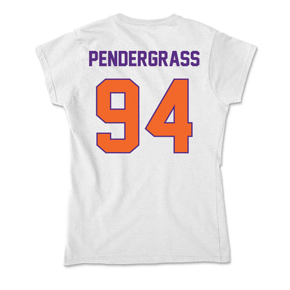 Clemson - NCAA Football : Chapman Pendergrass - Soft Style Women’s T-Shirt-1