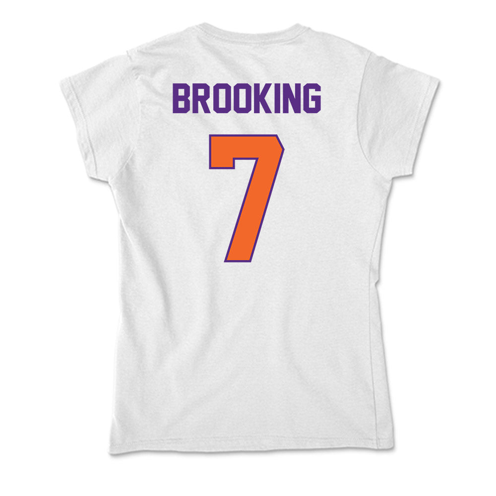 Clemson - NCAA Football : Logan Brooking - Soft Style Women’s T-Shirt-1