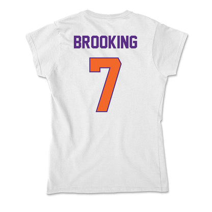 Clemson - NCAA Football : Logan Brooking - Soft Style Women’s T-Shirt-1