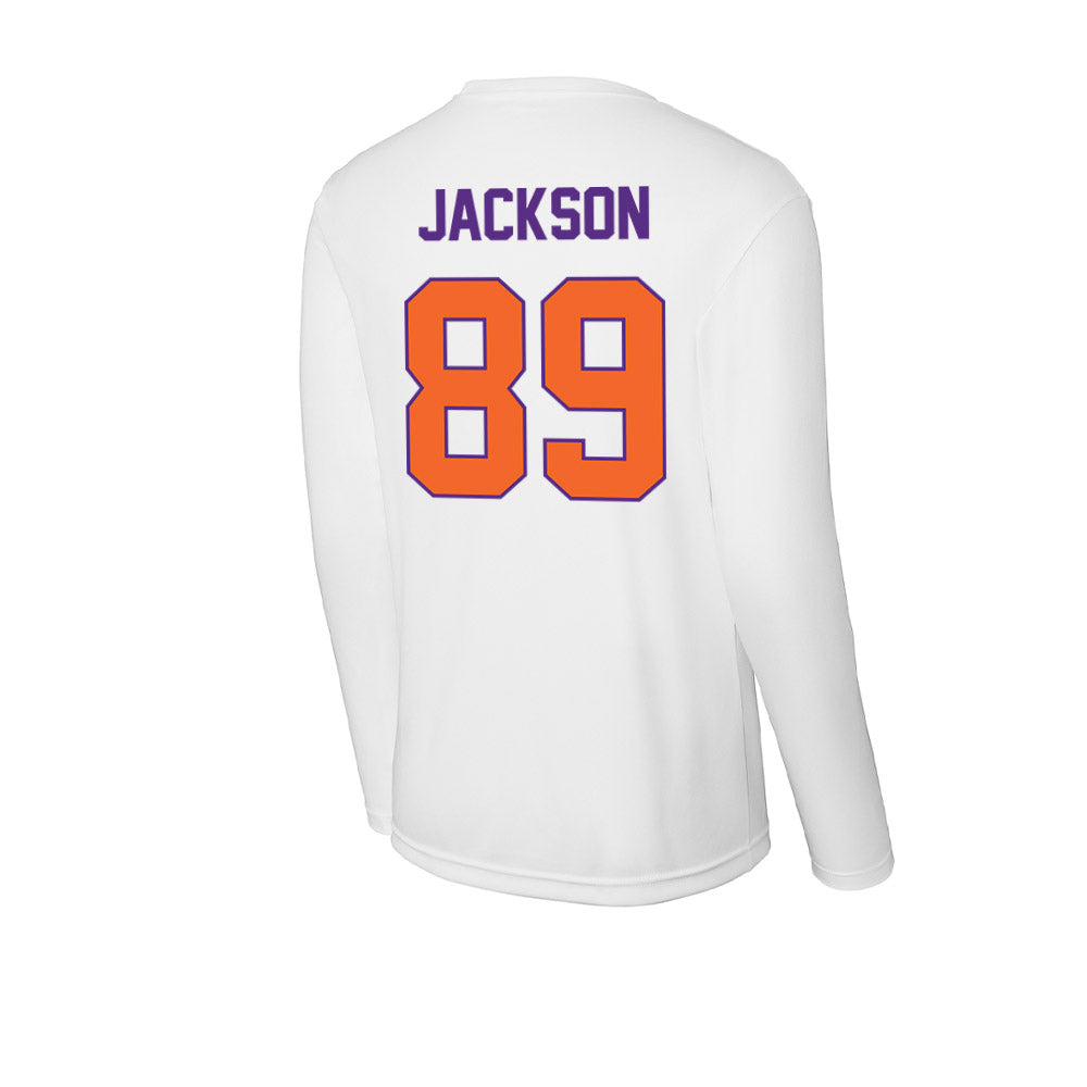 Clemson - NCAA Football : Zach Jackson - Activewear Long Sleeve T-Shirt-1