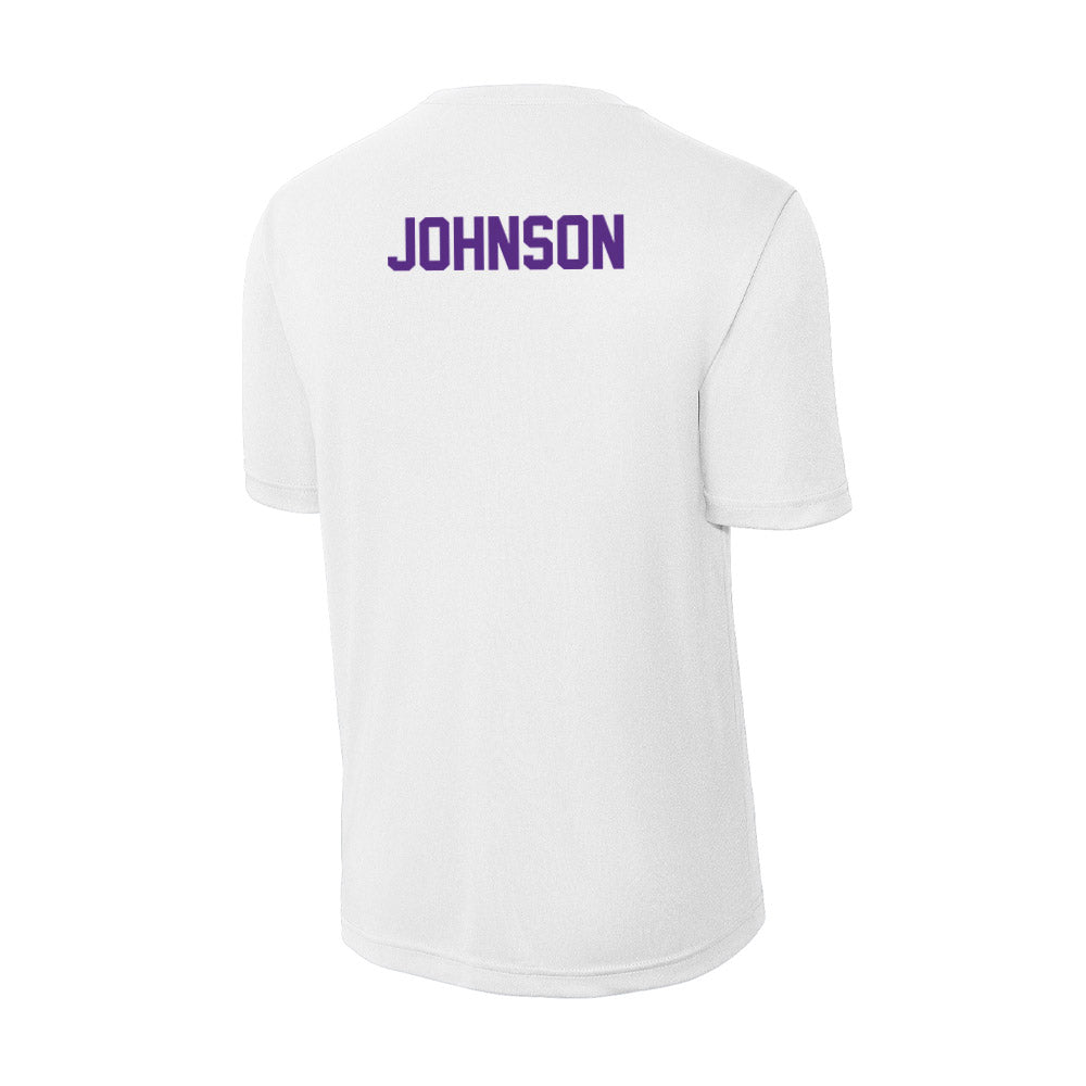 Clemson - NCAA Women's Track & Field : Jessica Johnson - Activewear T-Shirt-1