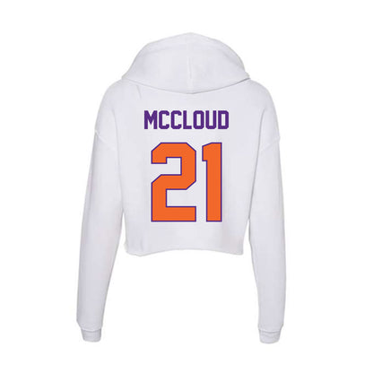 Clemson - NCAA Football : Kobe McCloud - Women's Crop Fleece Hoodie-1