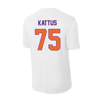 Clemson - NCAA Football : Tucker Kattus - Activewear T-Shirt-1