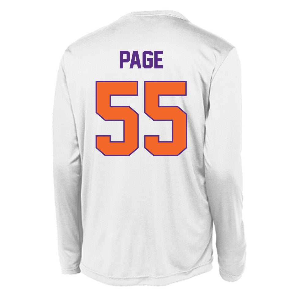 Clemson - NCAA Football : Payton Page - Activewear Long Sleeve T-Shirt