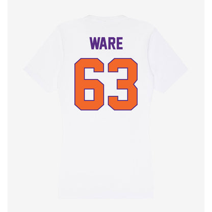 Clemson - NCAA Football : Easton Ware - Women's V-Neck T-Shirt-1