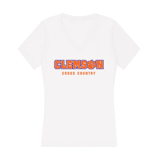 Clemson - NCAA Women's Cross Country : Elizabeth Ilanda - Women's V-Neck T-Shirt-0
