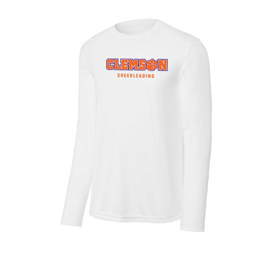 Clemson - NCAA Cheerleading : Tryniti Diaz - Activewear Long Sleeve T-Shirt-0
