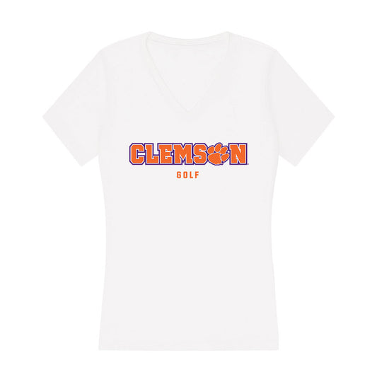 Clemson - NCAA Men's Golf : Samuel Duran Duran - Women's V-Neck T-Shirt-0