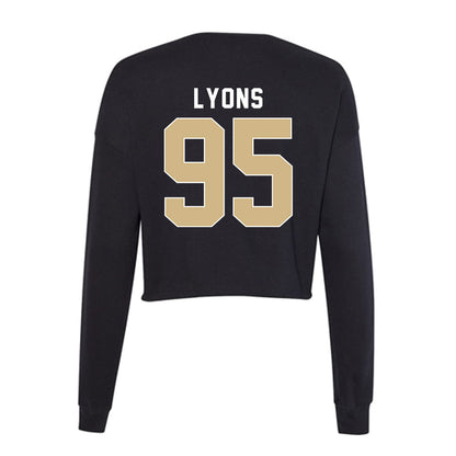 FSU - NCAA Football : Daniel Lyons - Women's Cropped Crew Fleece-1