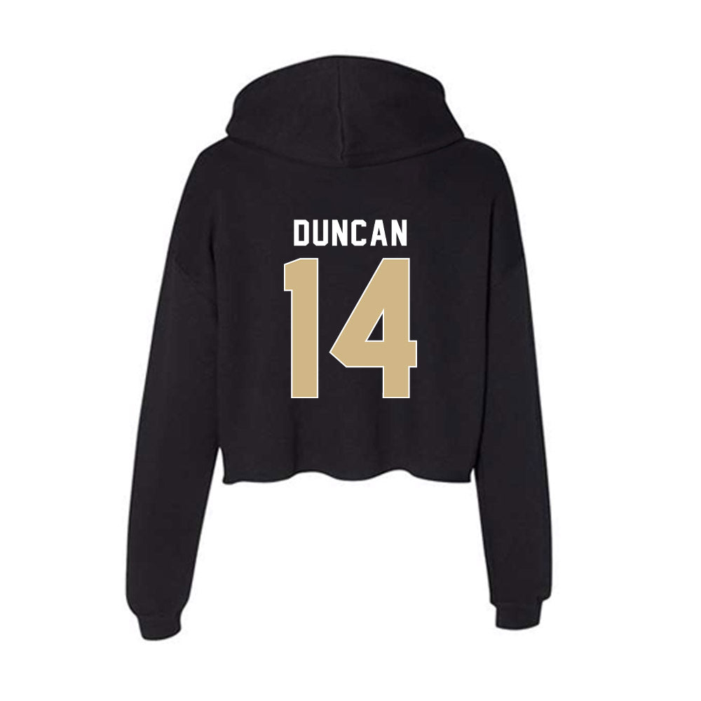 FSU - NCAA Baseball : Andrew Duncan - Women's Crop Fleece Hoodie-1