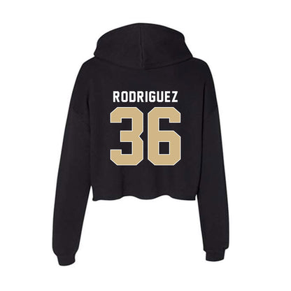 FSU - NCAA Baseball : Mookie Rodriguez - Women's Crop Fleece Hoodie-1