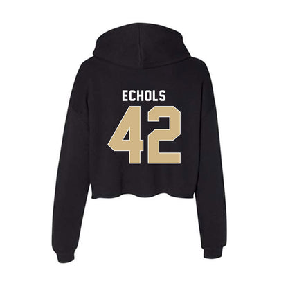 FSU - NCAA Baseball : Jacob Echols - Women's Crop Fleece Hoodie-1