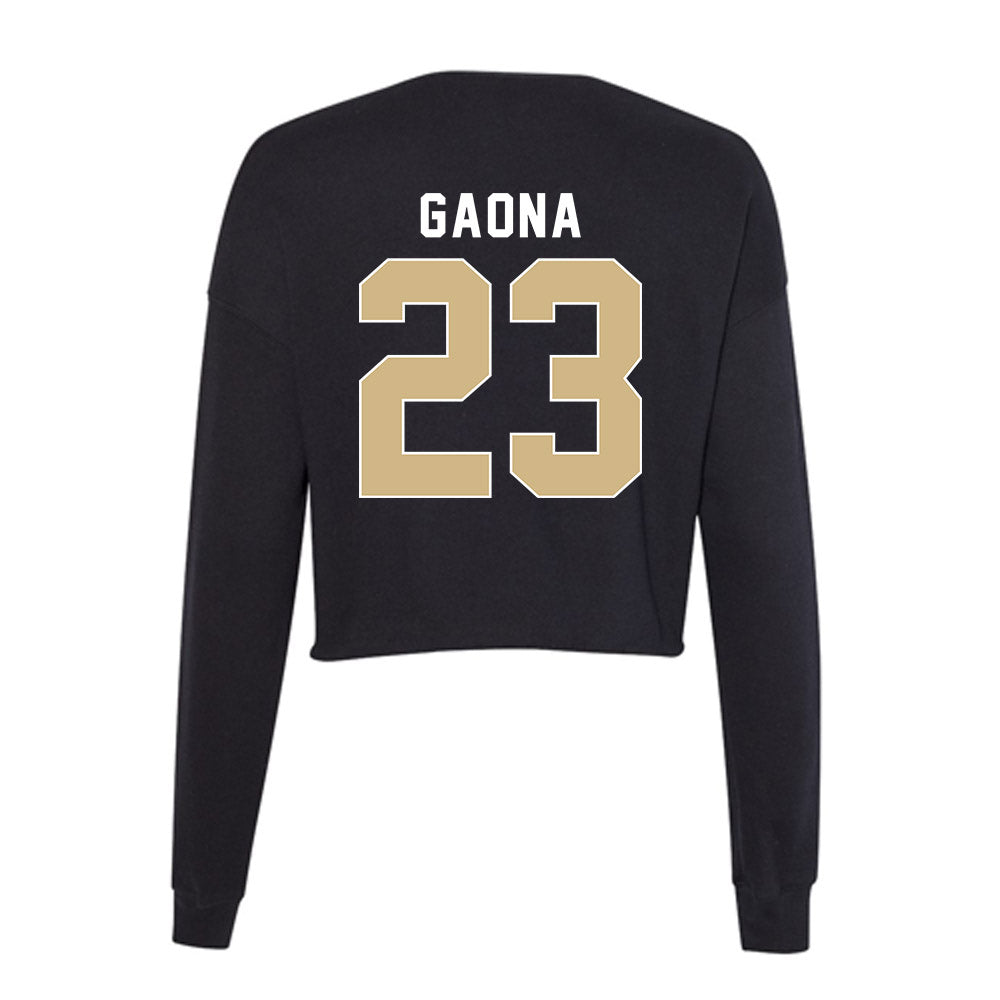 FSU - NCAA Women's Volleyball : Ella Gaona - Women's Cropped Crew Fleece-1