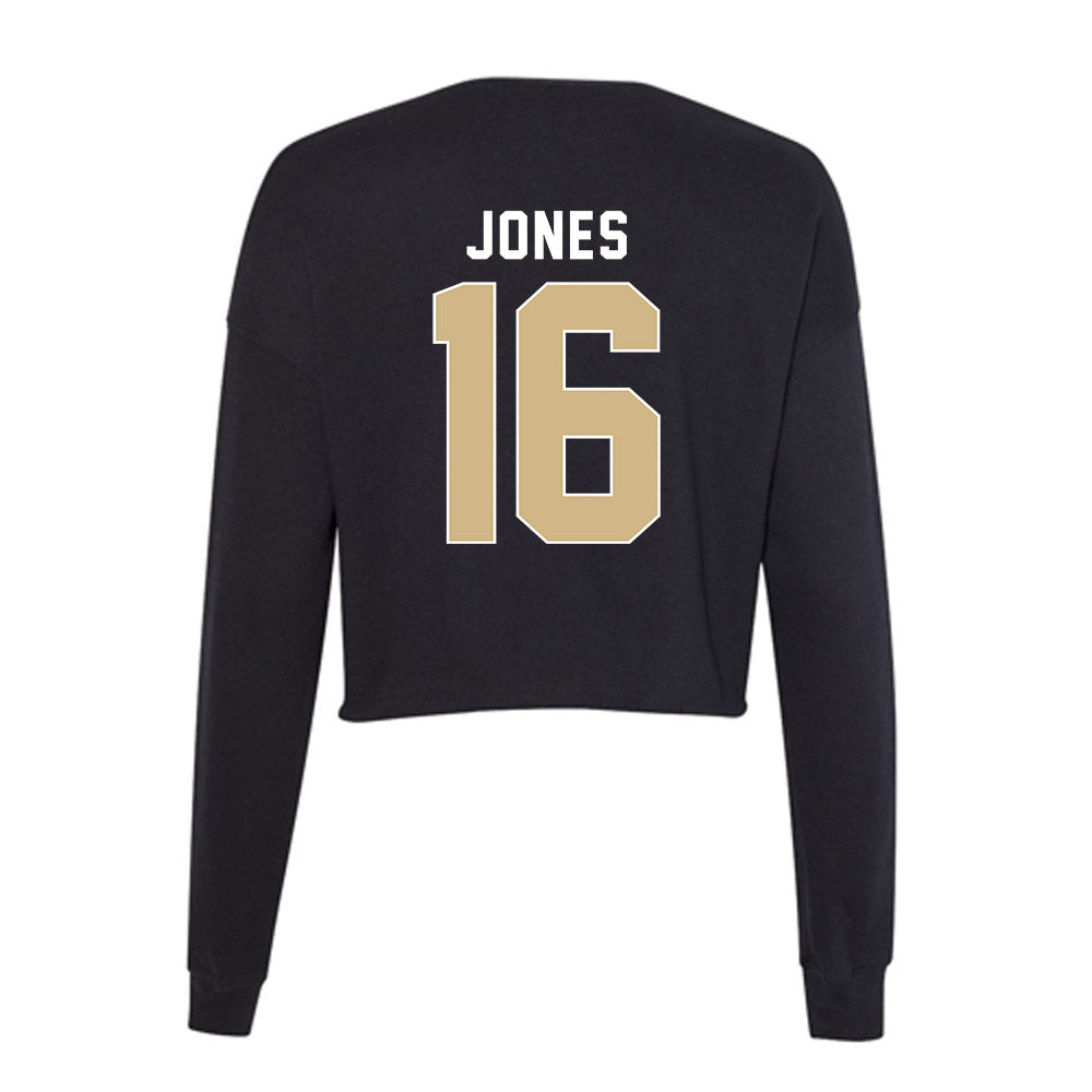 FSU - NCAA Football : Quindarrius Jones - Women's Cropped Crew Fleece-1