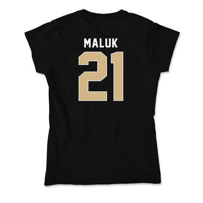 FSU - NCAA Men's Basketball : Alier Maluk - Soft Style Women’s T-Shirt-1