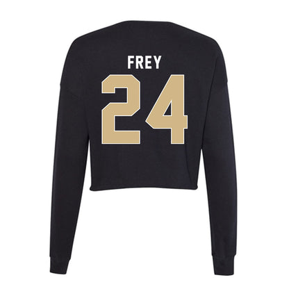 FSU - NCAA Softball : Madison Frey - Women's Cropped Crew Fleece-1