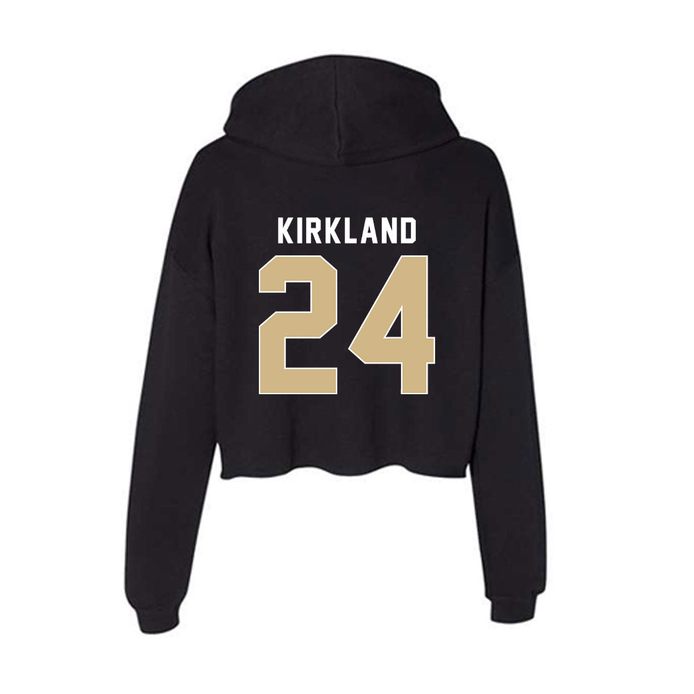 FSU - NCAA Football : KJ Kirkland - Women's Crop Fleece Hoodie-1