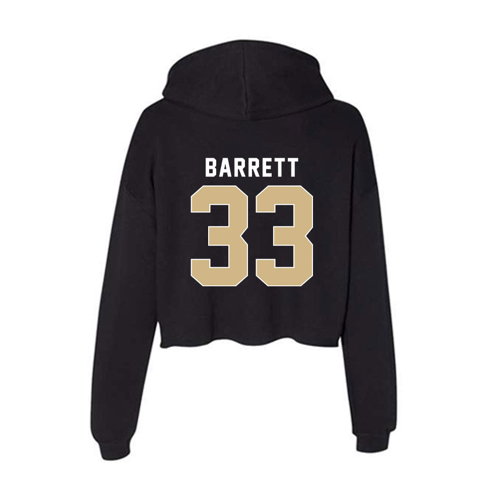 FSU - NCAA Baseball : Ben Barrett - Women's Crop Fleece Hoodie-1